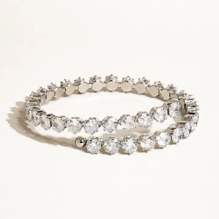 Maëlys 18K Gold Non-Tarnish Cz Glam Bracelet